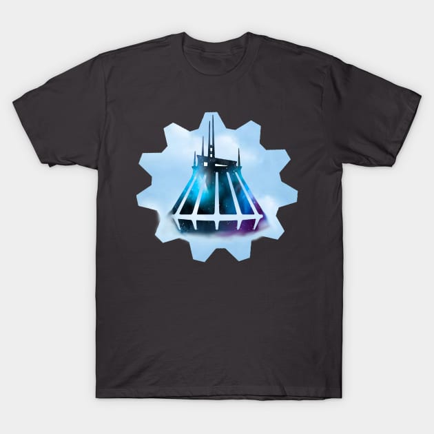 Tommorowland Mountain T-Shirt by magicmirror